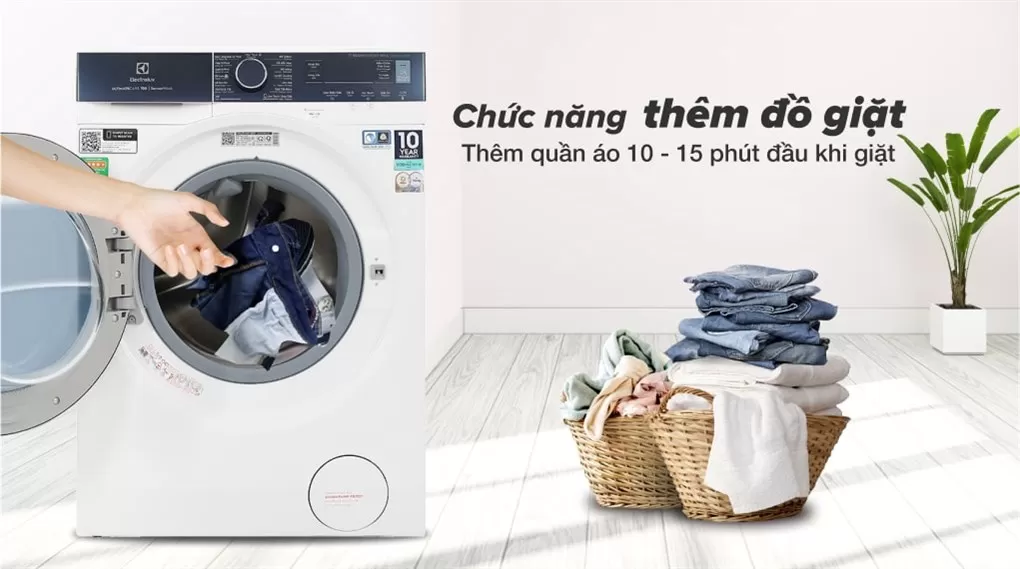 Máy Giặt Cửa Trước Electrolux Inverter 11 Kg EWF1142Q7WB