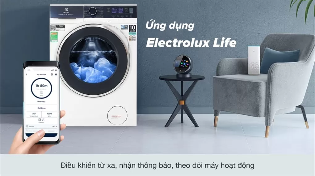 Máy Giặt Cửa Trước Electrolux Inverter 11 Kg EWF1142Q7WB