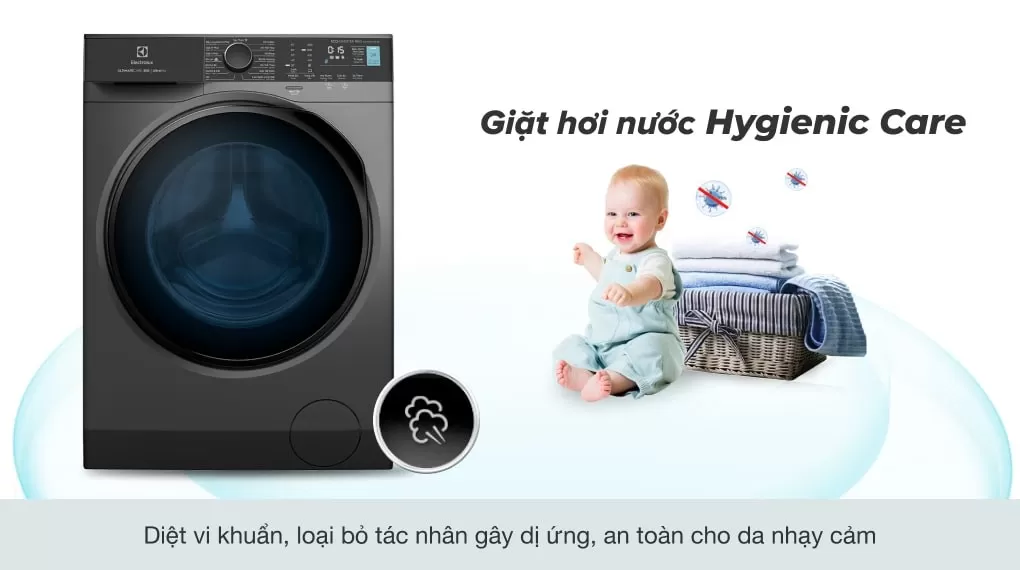 Máy Giặt Cửa Trước Electrolux Inverter 9 Kg EWF9024P5SB