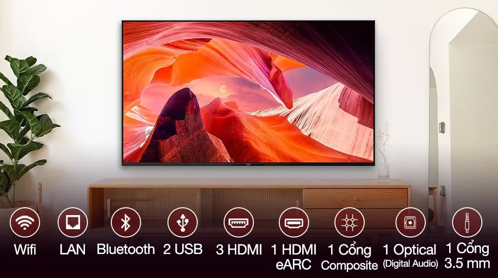 Tivi Sony 4K 55 Inch KD-55X80L
