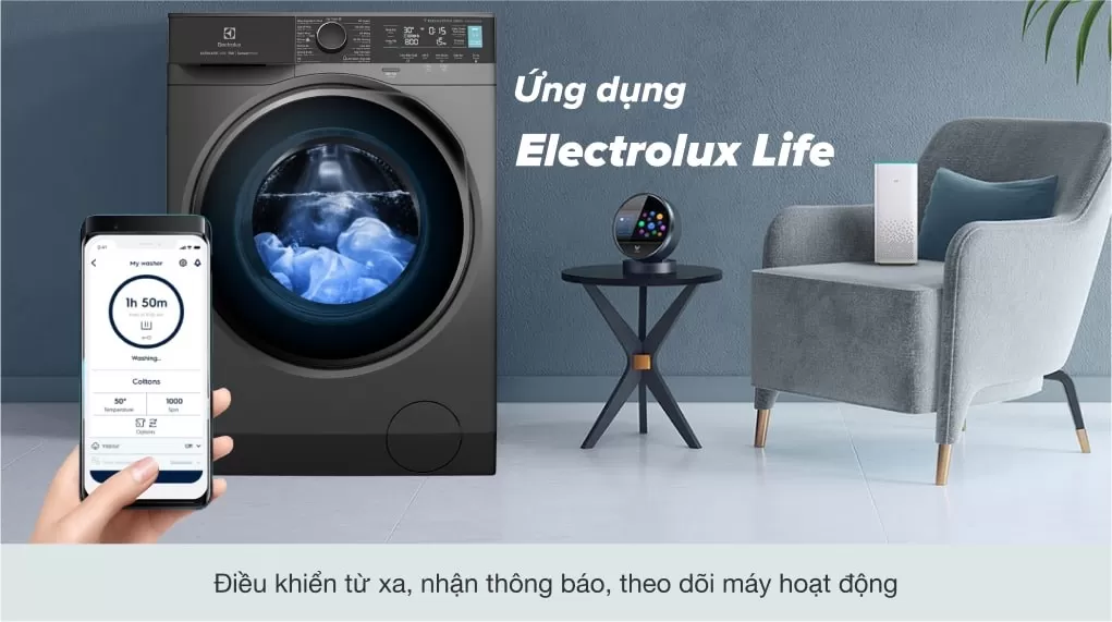 Máy Giặt Cửa Trước Electrolux Inverter 11 Kg EWF1141R9SB
