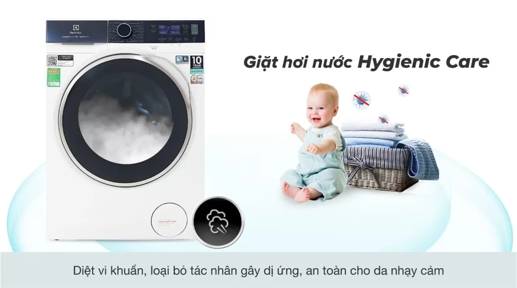 Máy Giặt Cửa Trước Electrolux Inverter 11 Kg EWF1142Q7WB