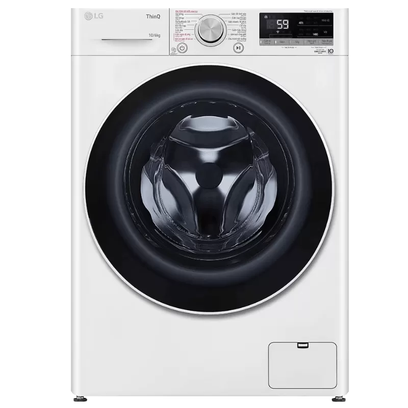 LG Inverter Giặt 10 Kg - Sấy 6 Kg FV1410D4W1