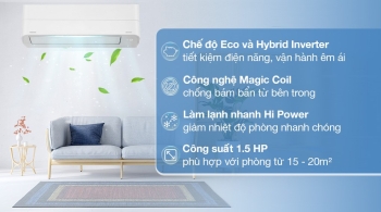 Điều Hòa Panasonic 18000BTU 1 Chiều Inverter XPU18XKH-8