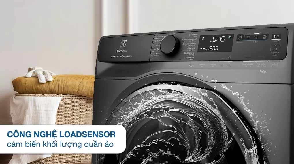 Máy giặt Electrolux UltimateCare 700 Inverter 10 kg EWF1043R7SC
