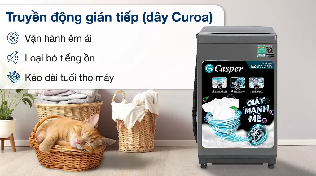 Máy Giặt Casper 8.5 Kg WT-85NG1