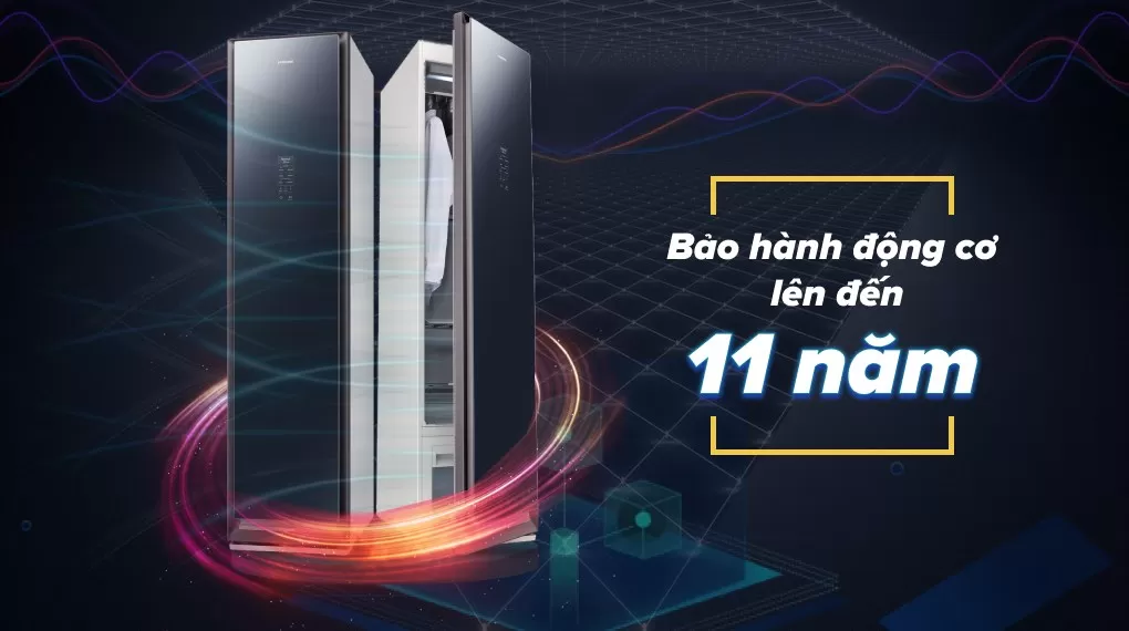 Tủ Chăm Sóc Áo Quần Thông Minh Samsung 6 Kg DF60R8600CG/SV