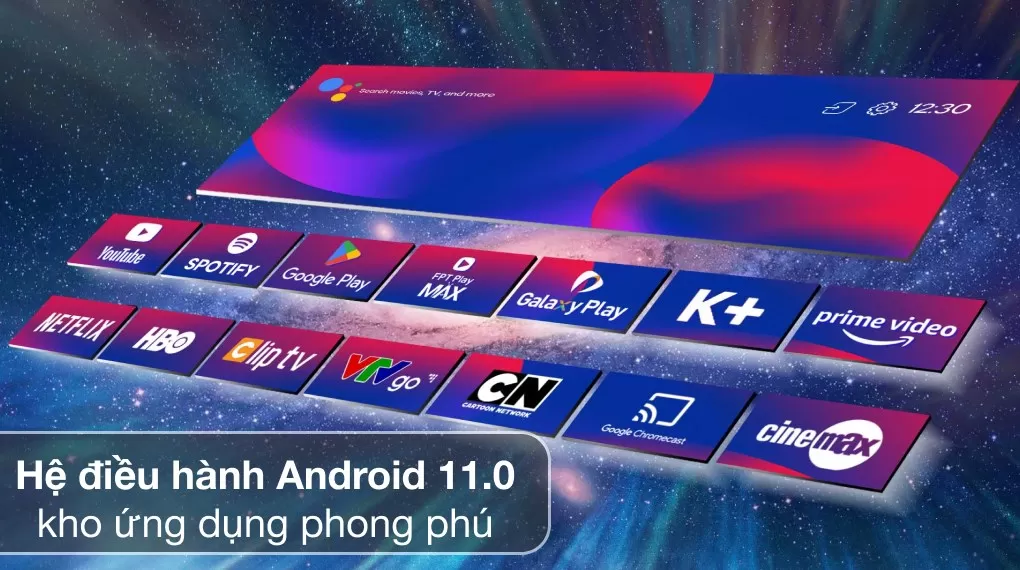 Android Tivi Casper 4K 55 Inch 55UGA610