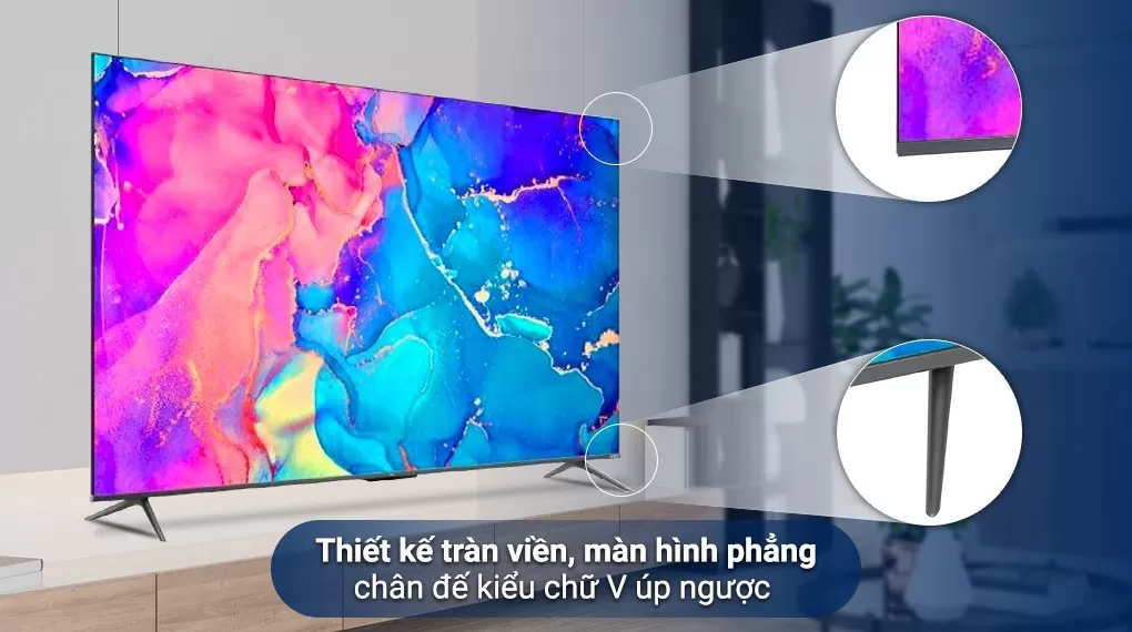 Google Tivi QLED TCL 4K 43 Inch 43Q636