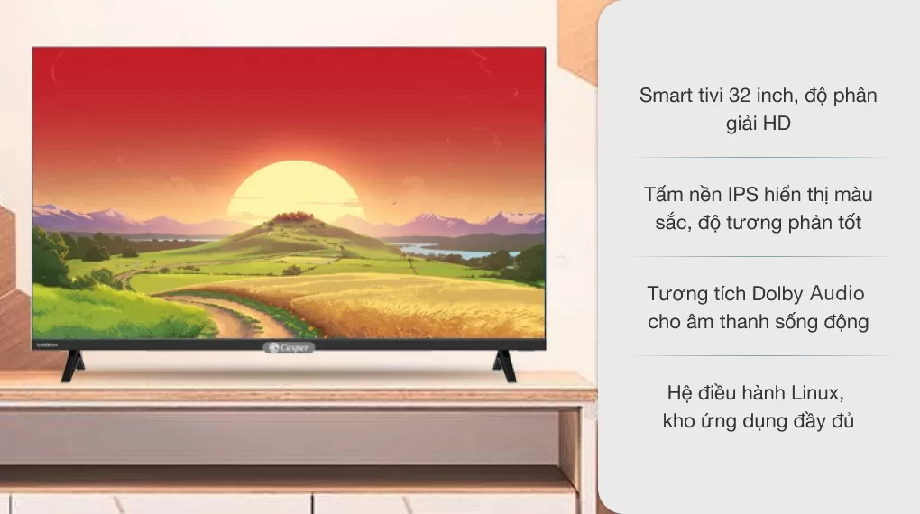 Tivi Casper 32 Inch 32HX6200