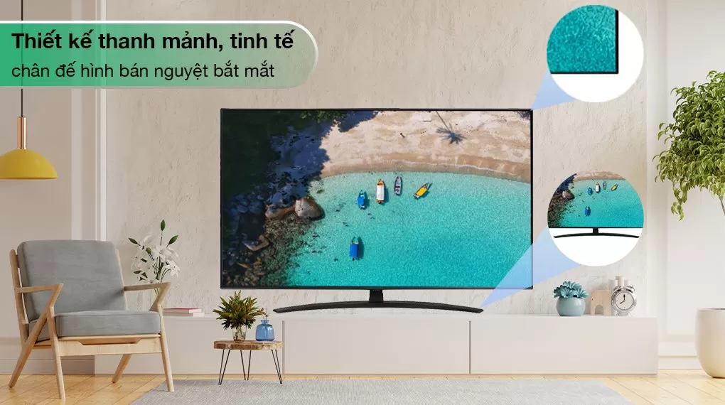 Smart Tivi NanoCell LG 4K 43 Inch 43NANO76SQA